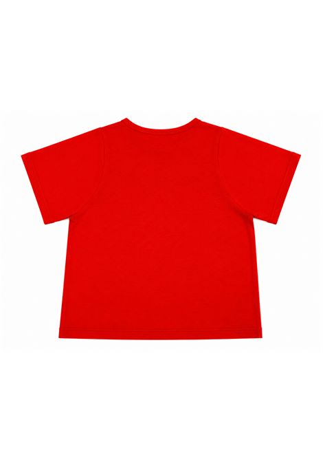 T-shirt scollo tondo CUCU' LAB | LUIGIJERSEY ROSSO